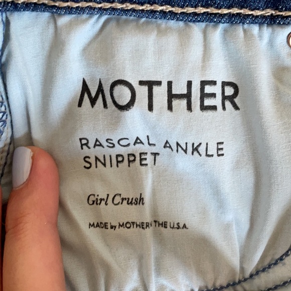 Mother Rascak ankle snippet jean - Picture 3 of 8